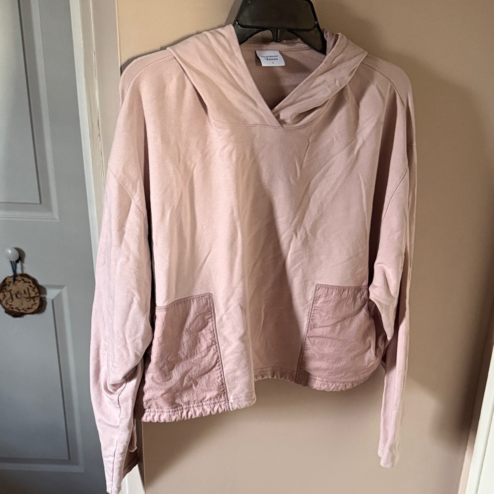 Outdoor Voices Light Pink Hoodie